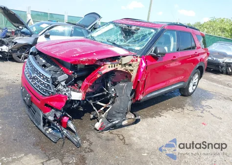 2023 Ford Explorer Xlt из США, поврежденный, VIN 1FMSK8DH5PGA06438